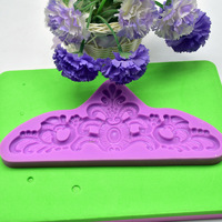 Hot Sale Silikon form European Style Geprägte Kronen putz Fondant form Kuchen Dekoration Handgemachte DIY Werkzeuge