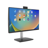 New 27" IPS LCD Monoblock AIO PC Desktop Computer All in One Core I3 I5 I7 I9 512GB SSD 16GB USB Keyboard Mouse Set Barebone