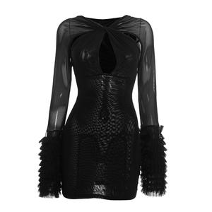 <span class=keywords><strong>Vestiti</strong></span> all'ingrosso delle donne di moda popolare nuovo disegno 2025 signore abito in maglia <span class=keywords><strong>manica</strong></span> <span class=keywords><strong>lunga</strong></span> - Product Image 3