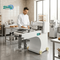 Industrielle Edelstahl-Brotteigformmaschine Automatische Toastformmaschine für Gewerbliche Bäckereiausrüstung und Brotläden