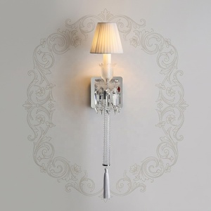Applique murale en cristal européen de luxe moderne, lampe <span class=keywords><strong>torche</strong></span> LED, éclairage <span class=keywords><strong>d</strong></span>écoratif pour <span class=keywords><strong>la</strong></span> maison, <span class=keywords><strong>la</strong></span> <span class=keywords><strong>chambre</strong></span>, l'hôtel, le salon - Product Image 4