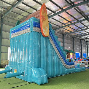 Toboggan aquatique gonflable en PVC de 18 oz pour enfants, <span class=keywords><strong>avec</strong></span> <span class=keywords><strong>piscine</strong></span> à jets d'eau, idéal pour les événements et la location - Product Image 4