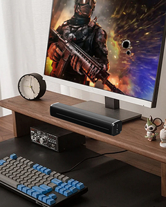 Barra de sonido inalámbrica/BT/Bluetooth para cine en casa por película/música/notificaciones Con Arco/OPT/telecomando TV altavoz barra de sonido - Product Image 6