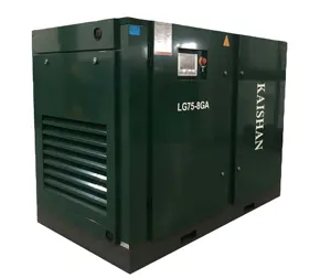 Electric stationary ac 37kw 25 hp 8bar industry used screw air compressor machine prices for textile