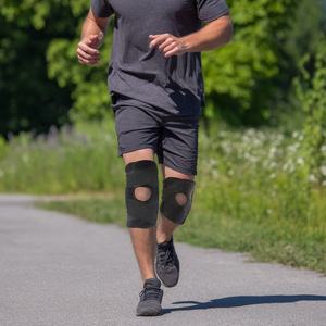 Genouillère de sport professionnelle de qualité supérieure, respirante, en maille extensible, pour le basketball, le volleyball, la course à pied, le cyclisme, protection légère - Product Image 5