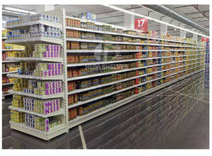 סופרמרקט גונדולה מדפי, פלדת מדפי משמש כדי שוק, חנות חנות מדף תצוגה - Product Image 6