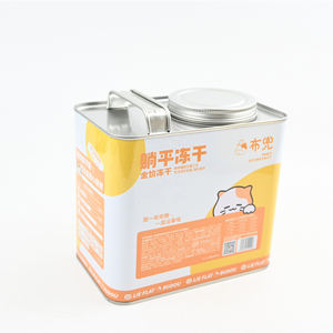 Comida para Gatos al por Mayor de Fábrica, Liofilizada, Sellada, Fresca, en Latas Cuadradas de Grado Alimenticio para Mascotas y Leche - Product Image 2