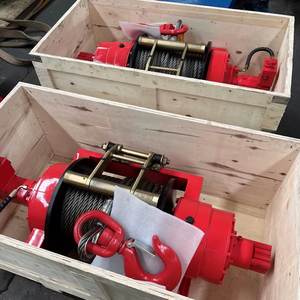 <span class=keywords><strong>Precio</strong></span> de fábrica: Cabrestante hidráulico de arrastre de cables con embrague manual de aire y caída libre, de 10, 20, 25, 30 y 50 toneladas, para camiones de rescate en carretera - Product Image 5