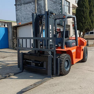 New Arrival 7 Ton Diesel Heli Forklift Truck <b>Used</b> Condition 4.5m Lifting Height 1 Year Warranty Retail Direct China - Product Image 3