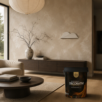 Validea Marmorino Plâtre Vénitien Minéral Moyen-Fin |   Peinture murale intérieure liquide mate à base de chaux micro-ciment