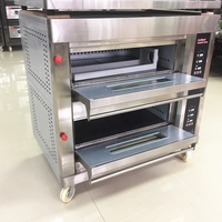 Four à pont intégré commercial avec commande numérique pour la machine de diviseur de pâte à économie d'énergie électrique de boulangerie