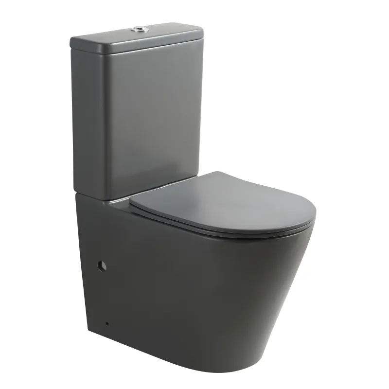 SIMILAR Gray Two Piece S- trap WC Toilet With Low Prices