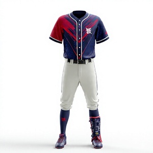 Ensemble de maillots de baseball personnalisés sublimés rose uni, imprimé, anti-humidité, respirant, manches courtes, fermeture boutonnée, ceinture intégrée - Product Image 6