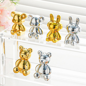 Accesorios de Osos Violentos, Figuras de Animales con Recubrimiento UV, Juego de Varias Piezas, Decoración Moderna para el Hogar, Decoración para Sala de Estar, Regalo de Cumpleaños - Product Image 4