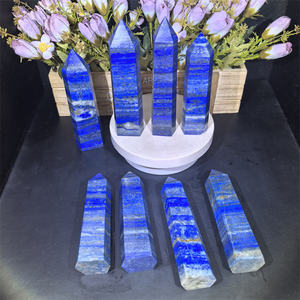 หินลาพิส ลาซูลี คุณภาพสูง รูปทรงหอคอย ขัดเงา สำหรับตกแต่งบ้าน - Product Image 2