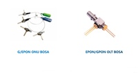 1310 1550 nm G/EPON ONU BOSA SC/FC Reflektor DFB Transmitter Koaksial Dua Arah Pigtail POE/GSM/TCP