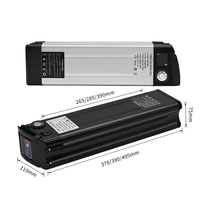 Batterie pour vélo électrique Silver Fish Lithium Ion 36V 48V 10ah 13ah 15ah 20ah pour moteur 750W 48v Ebike batterie vélo électrique