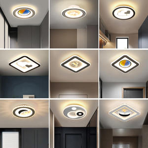 โคมไฟ LED ติดผนังทรงห้าเหลี่ยมสวยงามไฟข้างเตียงสำหรับบ้านสำนักงานห้องนั่งเล่น - Product Image 1