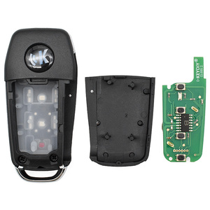 Chiavi Auto Nere a 4 Pulsanti Serie <span class=keywords><strong>B</strong></span>, Chiave Universale B12-4 con Telecomando a Lama Pieghevole 315mhz 433mhz - Product Image 5