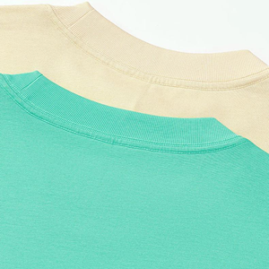 เสื้อยืดเด็กสั่งทำพิเศษ ผ้าคอตตอนหนา 275 GSM ทรงโอเวอร์ไซส์ ใส่สบาย แขนสั้น คอกลม แบบเรียบ ขายส่งจำนวนมากสำหรับเด็ก - Product Image 2