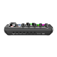 Table de Mixage Audio Professionnelle Numérique Portable pour Studio DJ, Console de Mixage USB avec Interface Audio pour Enregistrement en Studio
