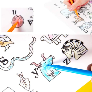 Tovagliette isolate verniciate lavabili in fabbrica tovagliette per alimenti verniciate in Silicone per uso alimentare tovagliette da disegno per bambini - Product Image 6