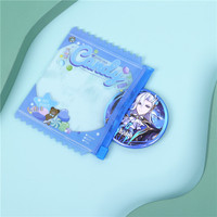 Sac à bonbons personnalisé Shaker pendentif impression Anime pochette zippée Ins impression créative Anime Badge sac pour Kpop événement cadeau porte-clés en acrylique