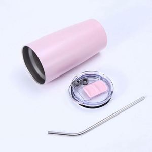 แก้วน้ำสแตนเลสแบบกำหนดเองขนาด 20 ออนซ์ พร้อมฝาและหลอด - แก้วกาแฟแบบเก็บอุณหภูมิสำหรับเดินทาง เหมาะสำหรับของขวัญส่งเสริมการขาย - Product Image 3