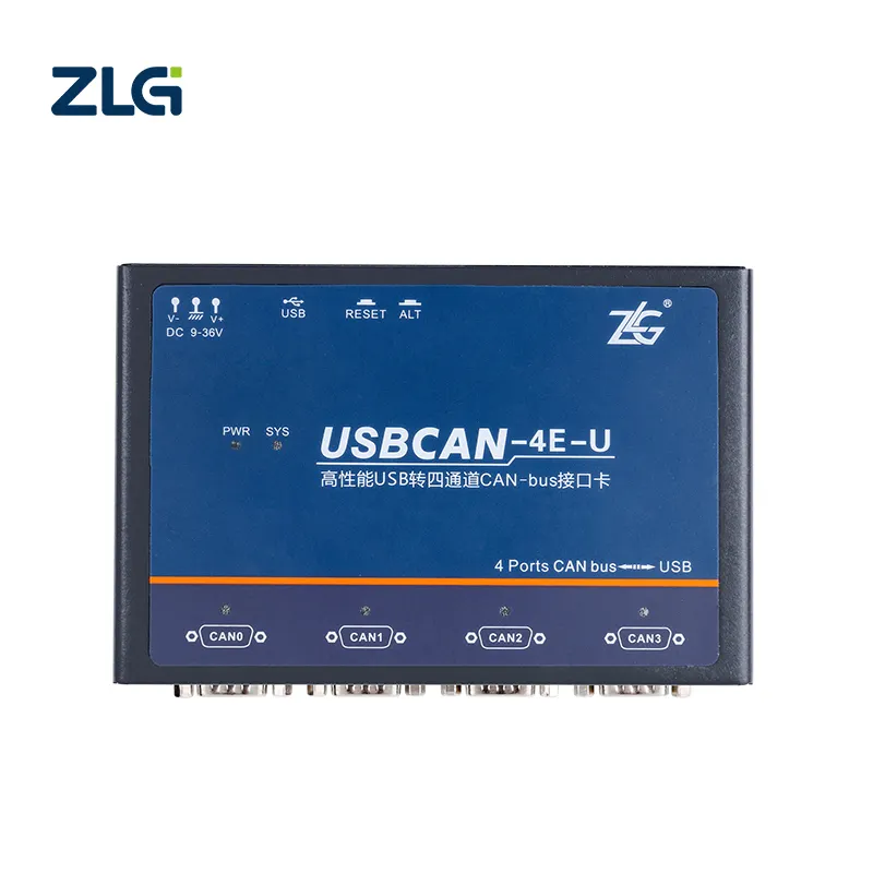 ZLG CAN Bus to USB CAN Bus Decoder Controller Display Analyzer USB to CAN Bus Adapter For Car Tester Converter Debugger