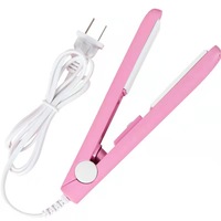 Nouveaux produits OEM petits outils de coiffure de différentes couleurs fer à lisser noir fer plat pour femmes voiture électrique à LED