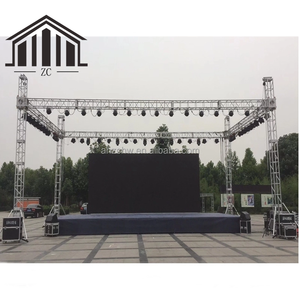 Nhà Máy Giá Đảng poncert tổ chức sự kiện nhôm giàn hiển thị có thể điều chỉnh di động sân khấu giàn mái hệ thống nâng - Product Image 3