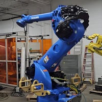 Lengan Robot Industri Yaskawa GP180, Beban Angkut 180kg, 6-Axis, Robot Palletizing Tugas Berat dengan Jangkauan 2702mm untuk Penumpukan Karton