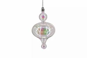 Modische Quecksilber-Klarglas-PET hängende Ball-Ornamente ungewöhnliche Weihnachtsbaum-Dekoration für den Ramadan - Product Image 4