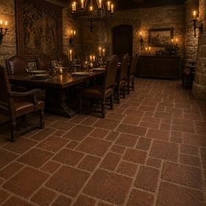 Piastrelle in Arenaria Anticata Beige Caldo, <span class=keywords><strong>Mattonelle</strong></span> Rustiche per Decorazione di Cortili, Terrazze e Giardini - Product Image 3