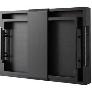 Large Black Wooden Food Serving <b>Tray</b> with Handles Custom Logo Breakfast <b>Bed</b> <b>Tray</b> Home Restaurant Hotel Catering Wholesale Design - Product Image 1