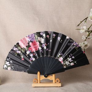 Ventiladores Plegables Personalizados con Logotipo QM, Ventilador de Mano Plegable de Plástico Grande para Bodas - Product Image 1
