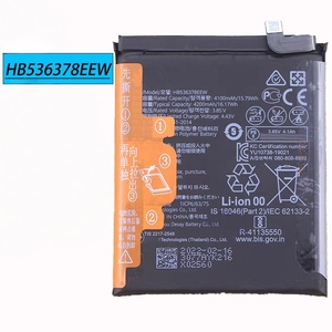 <span class=keywords><strong>Batterie</strong></span> de téléphone portable ZTC originale pour <span class=keywords><strong>P40</strong></span> <span class=keywords><strong>Pro</strong></span> ELS-AN00, plaque de <span class=keywords><strong>batterie</strong></span> HB536378EEW, lithium rechargeable, noire, en stock - Product Image 1