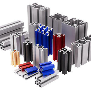 Profilé d'extrusion carré en aluminium série 6000 CNW GROUP, tempérisation T3-T8, tolérance de 5 %, application décorative, usinage CNC, poinçonnage - Product Image 4