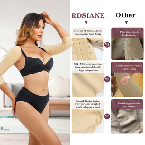 <span class=keywords><strong>Bras</strong></span> personnalisé pour femmes, manches amincissantes, manches <span class=keywords><strong>de</strong></span> <span class=keywords><strong>bras</strong></span> <span class=keywords><strong>de</strong></span> <span class=keywords><strong>Compression</strong></span> <span class=keywords><strong>de</strong></span> Post-chirurgie Lipo, correcteur <span class=keywords><strong>de</strong></span> Posture, hauts vêtements <span class=keywords><strong>de</strong></span> forme - Product Image 5