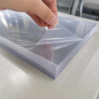 Feuille de film APET/PET haute transparence personnalisée, qualité alimentaire, résistante aux UV, film d'emballage avec service de découpe
