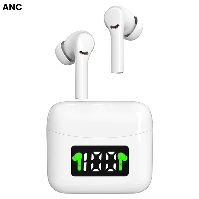 J5 TWS In-Ear Earbuds True Wireless Stereo  Earphones with LED Digital Display and Waterproof Function