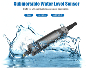 Capteur de niveau <span class=keywords><strong>submersible</strong></span> GLT500 IP68 étanche SDI-12 avec câble long - Product Image 3