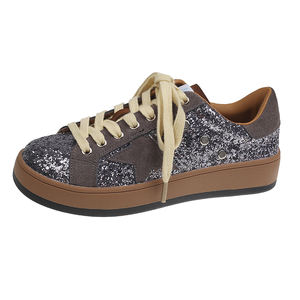 Trend Classic Luxury Women's <strong>Trainer</strong> Sneakers Casual Thick Skateboarding Bling <strong>Trainers</strong> for Walking Style - Product Image 6