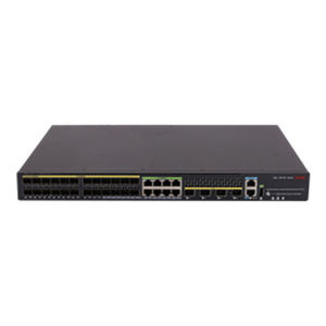 สวิตช์เครือข่ายอีเธอร์เน็ต 10 กิกะบิตแบบจัดการได้ 24 พอร์ต รุ่น H3C S5135S-24S8T4X-EI ประสิทธิภาพสูง รองรับ QoS SNMP และสามารถต่อพ่วงกันได้ - Product Image 1