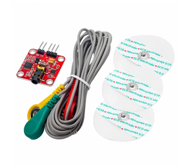 Nationwide Free Shipping Muscle Electrical Simulation Signal Sensor Collection Duino Bioelectronic Circuit EMG Development Kit