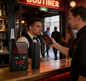 Alcoholímetro de Alta Precisión para Uso Doméstico y en Automóviles, Detector de Alcohol en el Aliento, Alcoholímetro Inteligente Manual, Proveedor Chino 2026 - Product Image 5