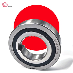 <span class=keywords><strong>40x80x18</strong></span> 40x80x22mm OW6208 Cojinete unidireccional con chavetero Sprag Rueda libre Embrague de tope CSK40 CSK40PP Cojinete CSK40/18PP - Product Image 1
