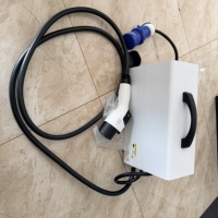 Chargeur EV DC GBT 7kW avec déchargeur V2L 7kW et prise CEE, recharge mobile DC pour véhicules électriques à nouvelle énergie GB/T