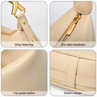 Sacs à Main pour Femme Sacs en Cuir Fabrication Sacs de Créateur pour Femme Bolsos Cuir Authentique Hobo Sac Banane
