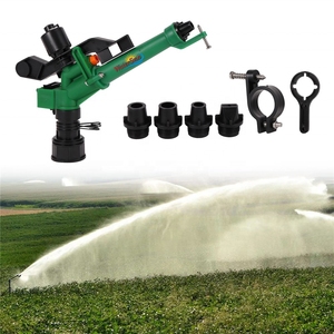 Aspersor de Impacto de Plástico de 15 Pulgadas con Rosca Hembra, Rociador Rotatorio para Riego Agrícola, Jardín y Césped - Product Image 5